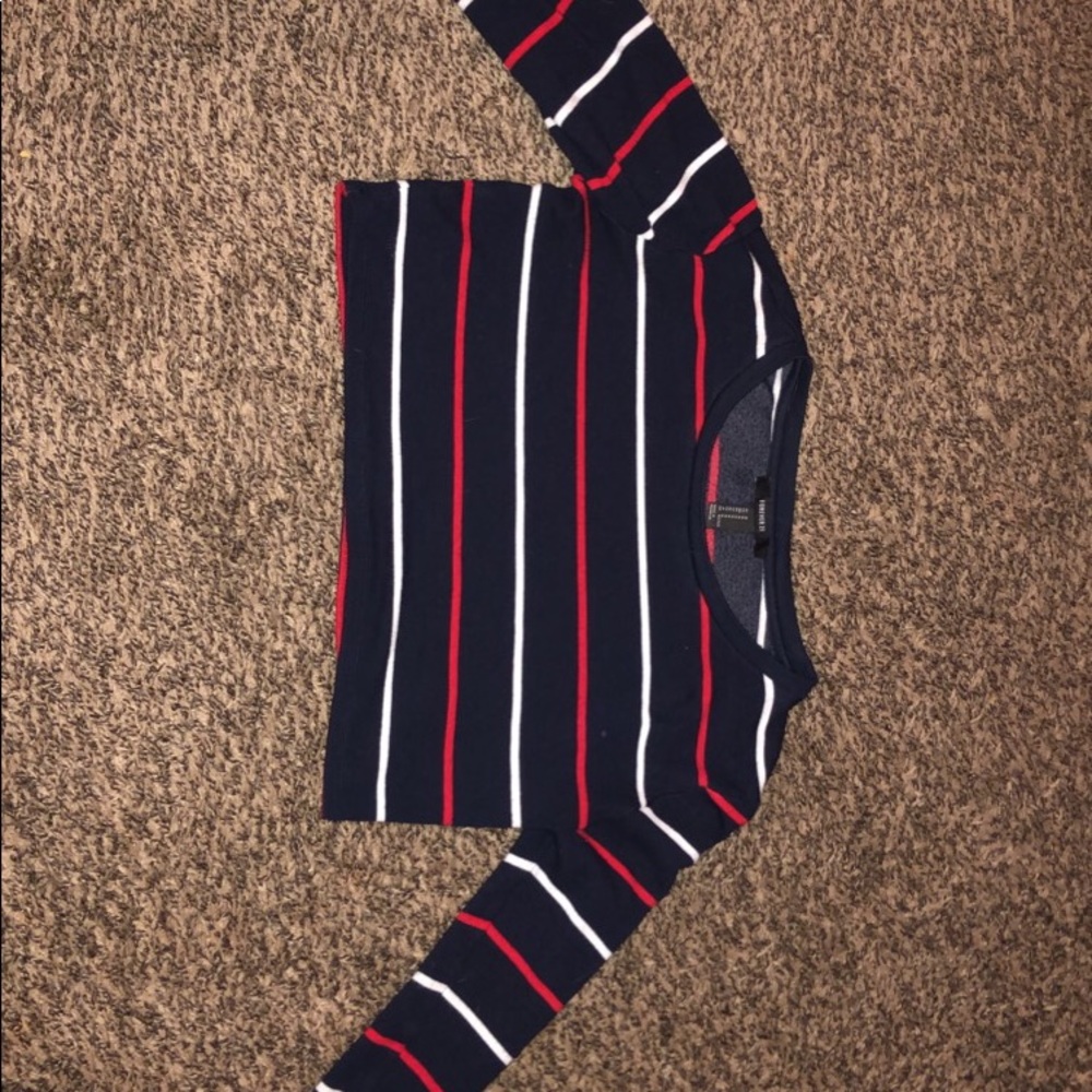 Forever 21 long sleeve crop top